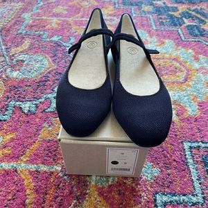 Brand New in Box Rothys Mary Jane in Maritime